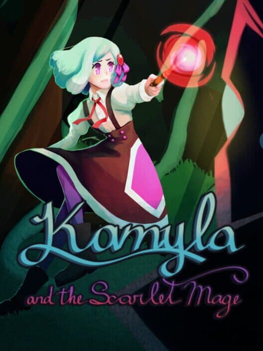 Обложка Kamyla and the Scarlet Mage
