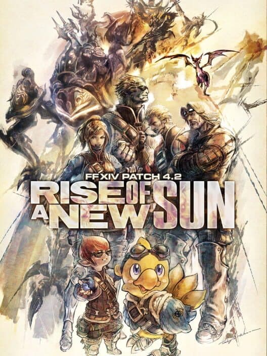 Обложка Final Fantasy XIV: Rise of a New Sun