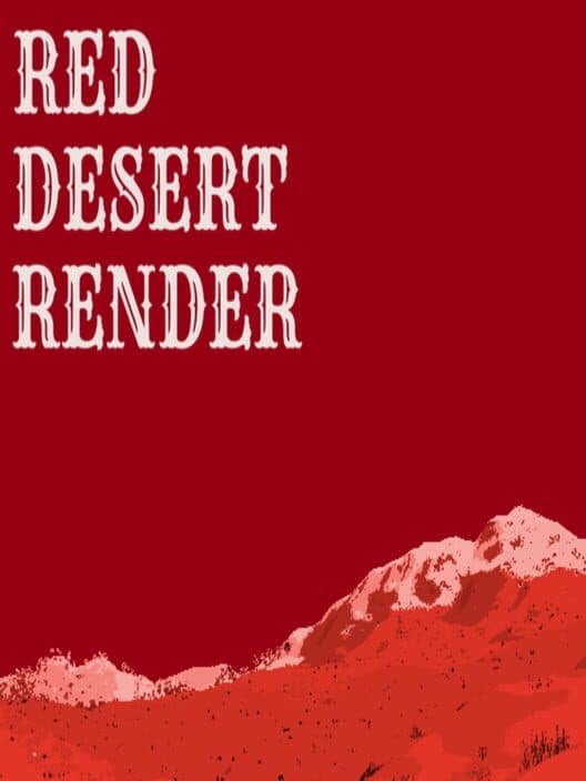 Обложка Red Desert Render