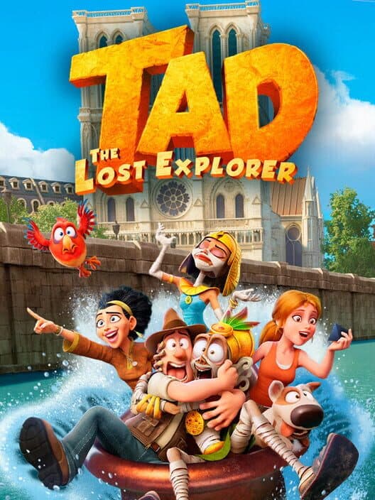 Обложка Tad the Lost Explorer and the Emerald Tablet