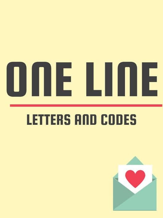 Обложка One Line: Letters and Codes