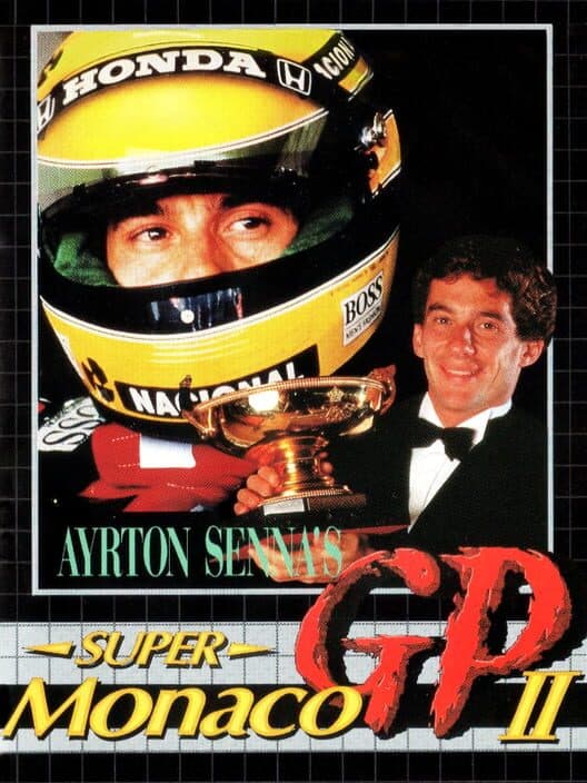 Обложка Ayrton Senna's Super Monaco GP II