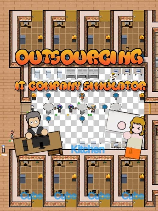 Обложка Outsourcing: IT company simulator