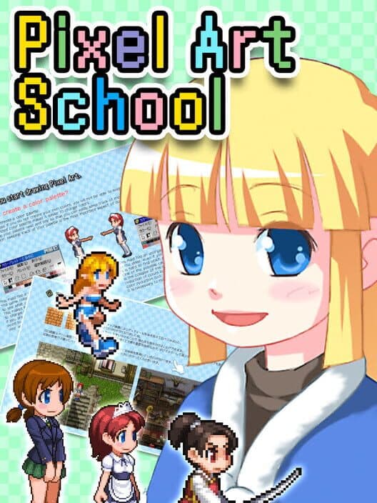 Обложка Pixel Art School