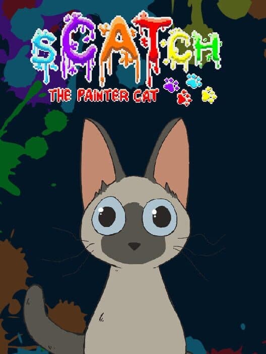 Обложка Scatch: The Painter Cat