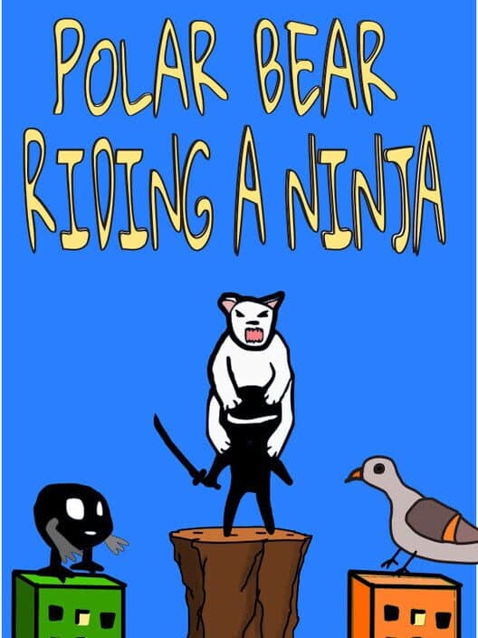 Обложка Polar Bear Riding A Ninja