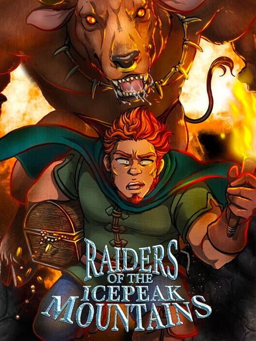 Обложка Raiders of the Icepeak Mountains