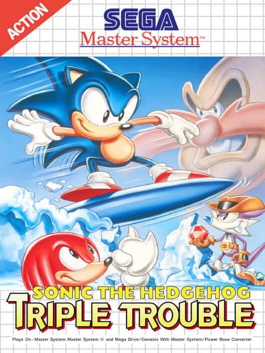 Обложка Sonic Triple Trouble SMS