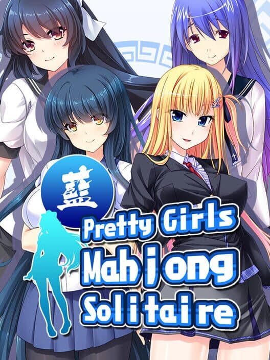 Обложка Pretty Girls Mahjong Solitaire: Blue