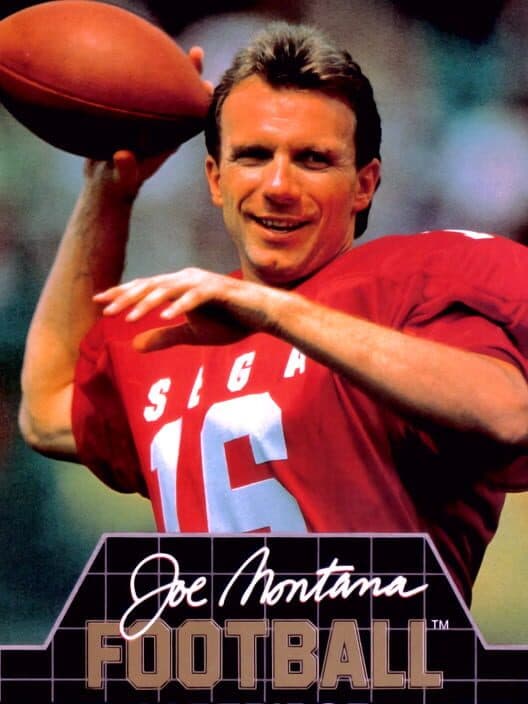 Обложка Joe Montana Football