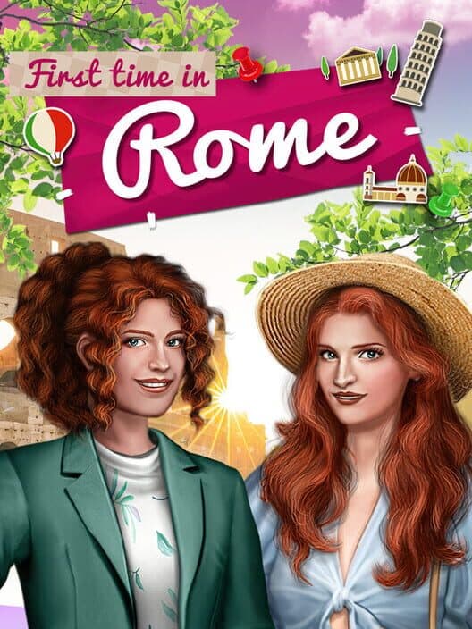 Обложка First Time in Rome