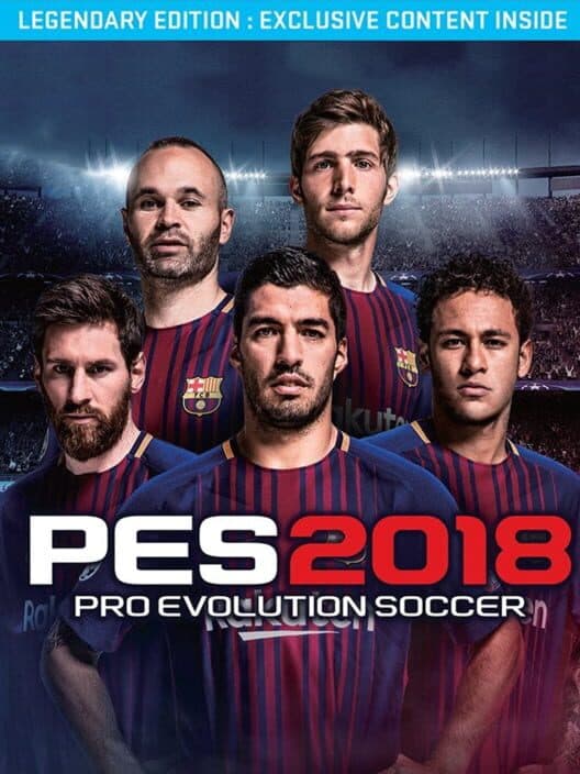 Обложка Pro Evolution Soccer 2018: Legendary Edition