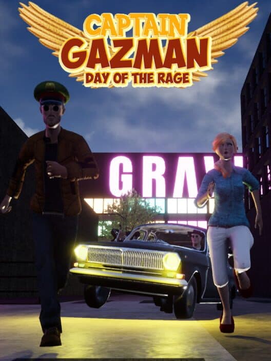 Обложка Captain Gazman: Day of the Rage