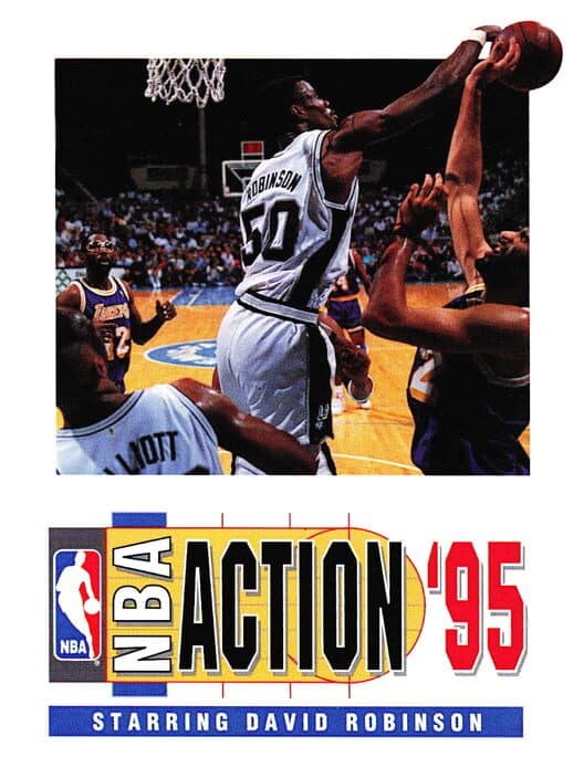 Обложка NBA Action '95 starring David Robinson