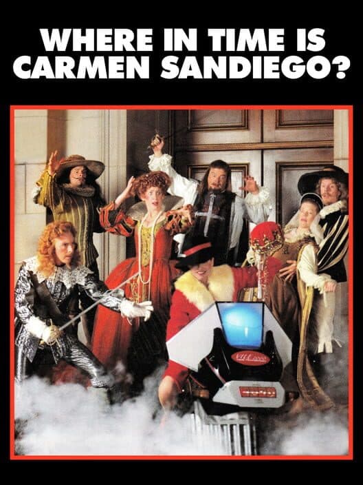 Обложка Where in Time is Carmen Sandiego?