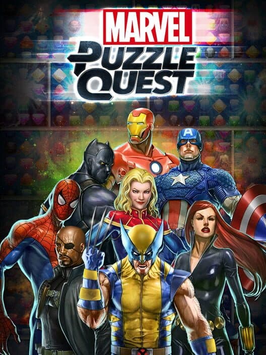 Обложка Marvel Puzzle Quest: Dark Reign
