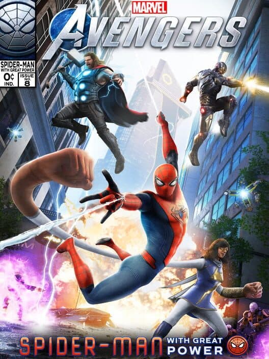 Обложка Marvel's Avengers: Spider-Man - With Great Power
