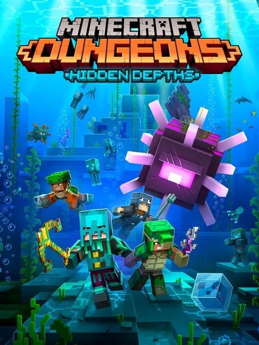Обложка Minecraft Dungeons: Hidden Depths