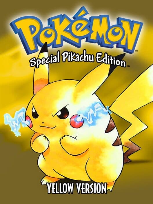 Обложка Pokémon Yellow Version: Special Pikachu Edition
