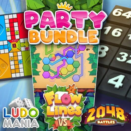 Обложка Party Bundle: Ludomania & Flowlines Vs. & 2048 Battles