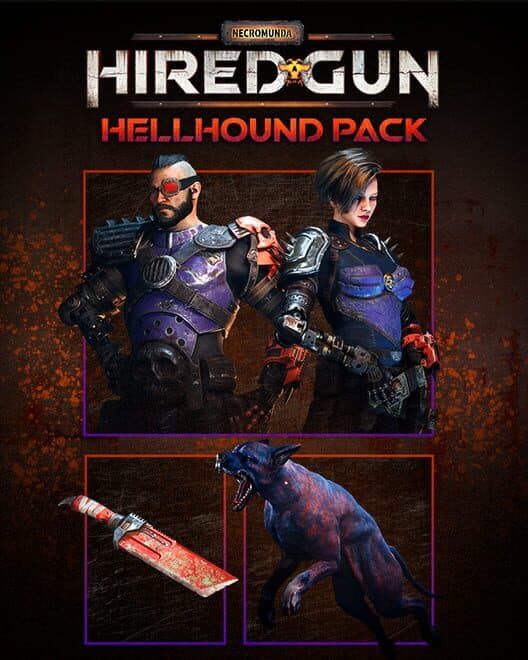 Обложка Necromunda: Hired Gun - Hellhound Pack