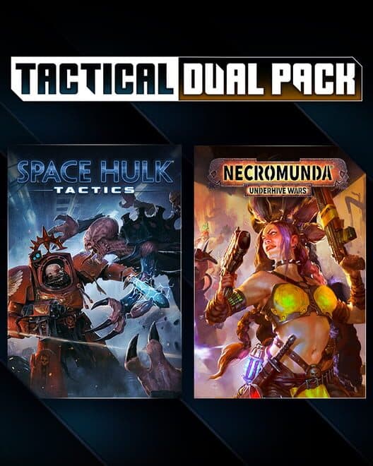 Обложка Tactical Dual Pack: Necromunda - Underhive Wars & Space Hulk: Tactics
