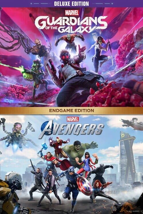 Обложка Marvel's Guardians of the Galaxy & Marvel's Avenger's: Deluxe Bundle