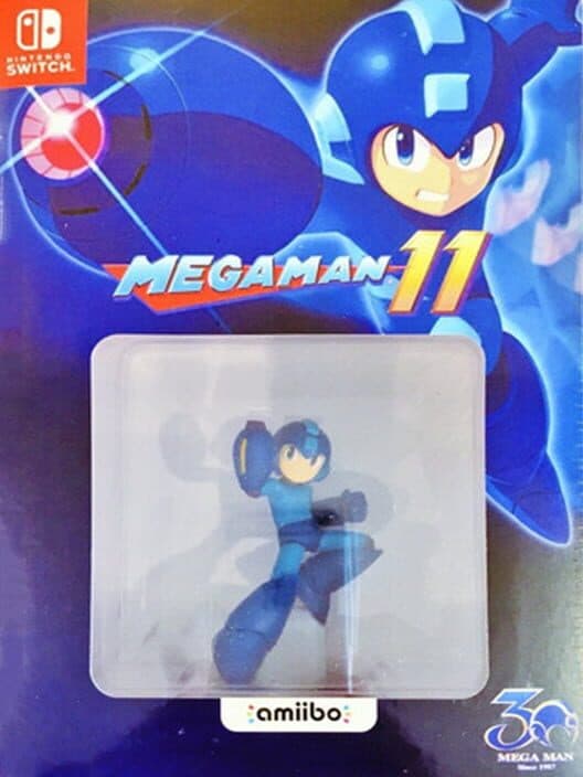 Обложка Mega Man 11: Amiibo Edition