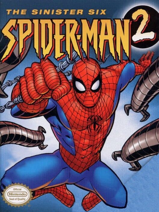 Обложка Spider-Man 2: The Sinister Six