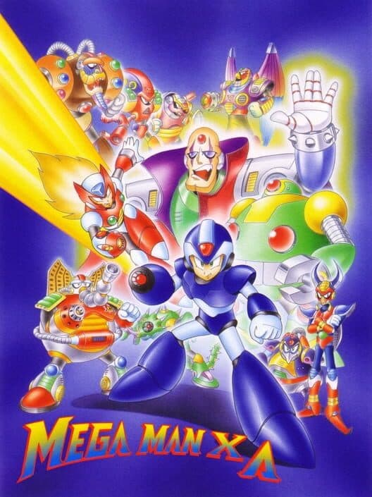 Обложка Mega Man X Alpha