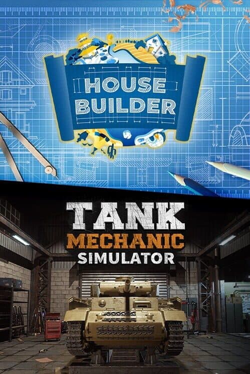Обложка House Builder & Tank Mechanic Simulator