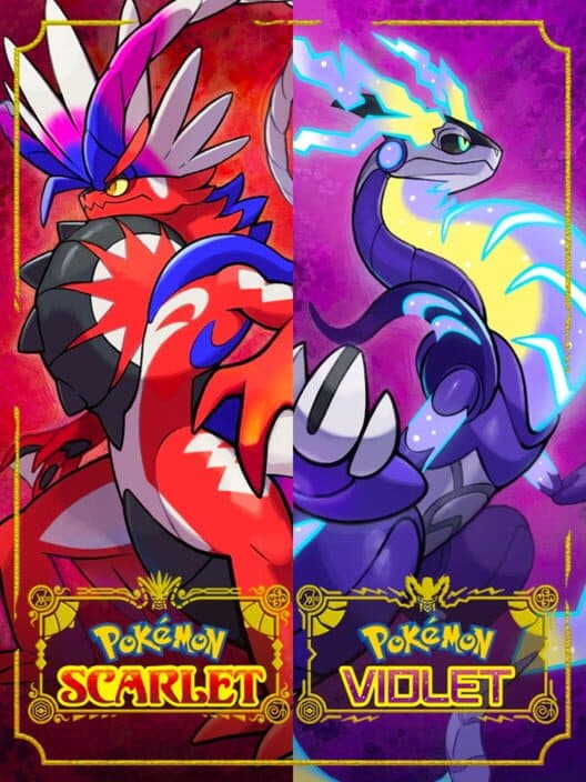 Обложка Pokémon Scarlet and Pokémon Violet Double Pack