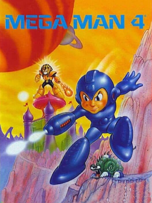 Обложка Mega Man 4