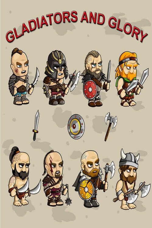 Обложка Gladiators and Glory