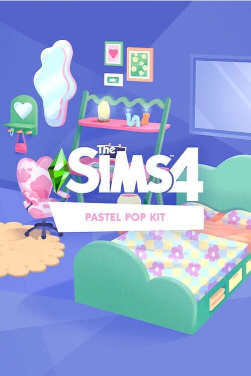 Обложка The Sims 4: Pastel Pop Kit
