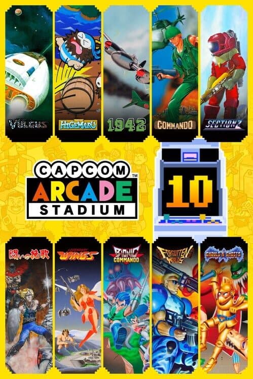 Обложка Capcom Arcade Stadium Pack 1: Dawn of the Arcade