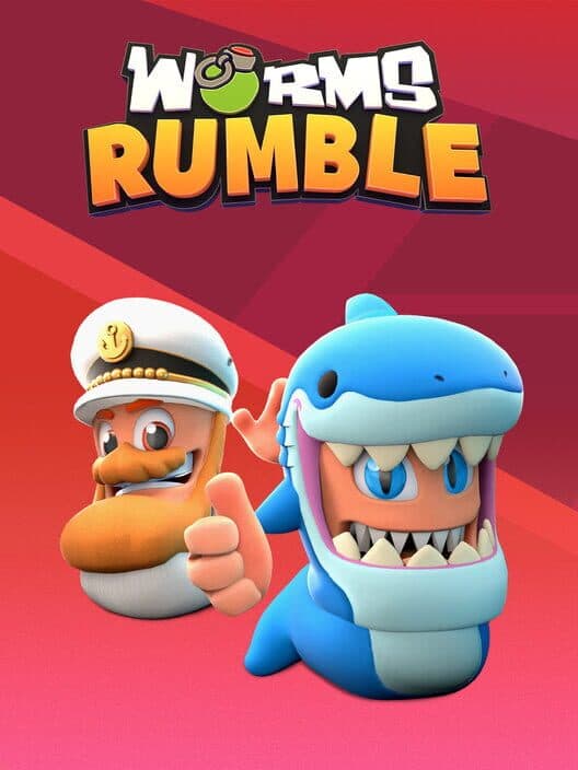 Обложка Worms Rumble: Captain & Shark Double Pack