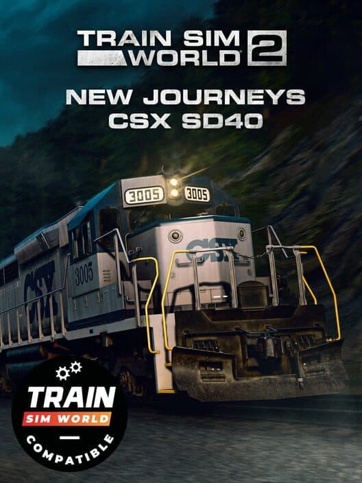 Обложка Train Sim World 2: New Journeys CSX SD40