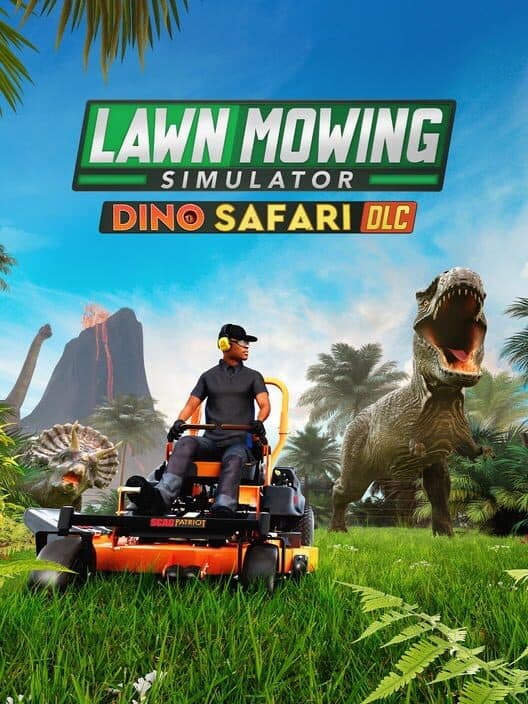 Обложка Lawn Mowing Simulator: Dino Safari