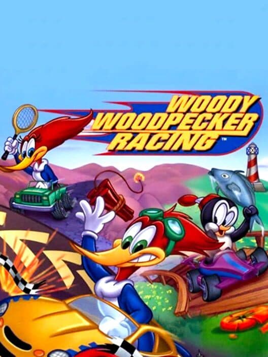 Обложка Woody Woodpecker Racing