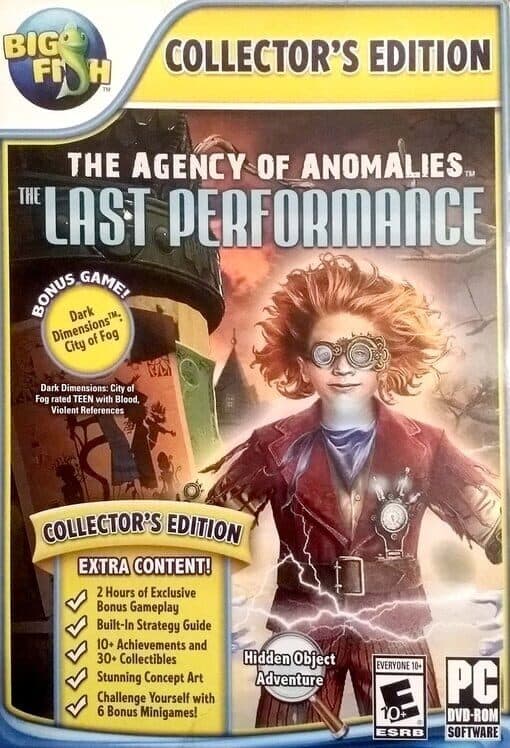 Обложка The Agency of Anomalies: The Last Performance - Collector's Edition