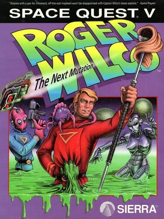 Обложка Space Quest V: The Next Mutation