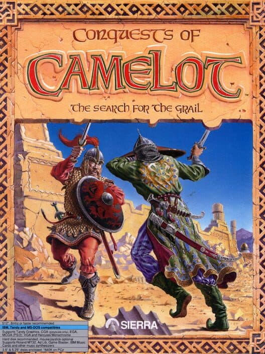 Обложка Conquests of Camelot: The Search for the Grail