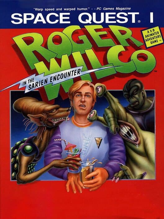Обложка Space Quest I: Roger Wilco in the Sarien Encounter