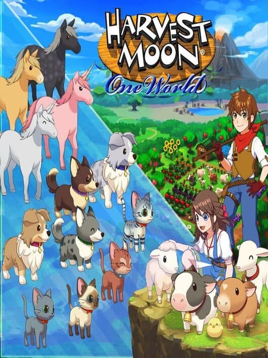 Обложка Harvest Moon: One World - Precious Pets Pack