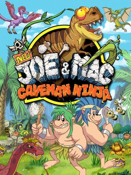 Обложка New Joe & Mac: Caveman Ninja