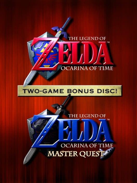 Обложка The Legend of Zelda: Ocarina of Time + The Legend of Zelda: Ocarina of Time - Master Quest: Two-game Bonus Disc!