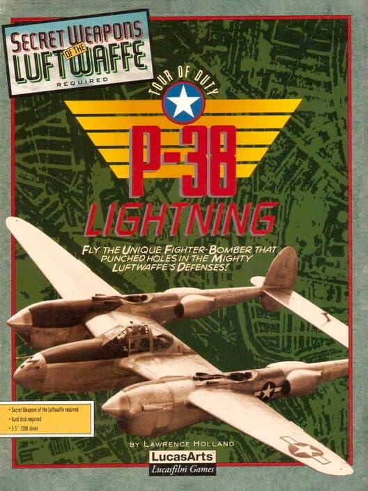 Обложка P-38 Lightning Tour of Duty