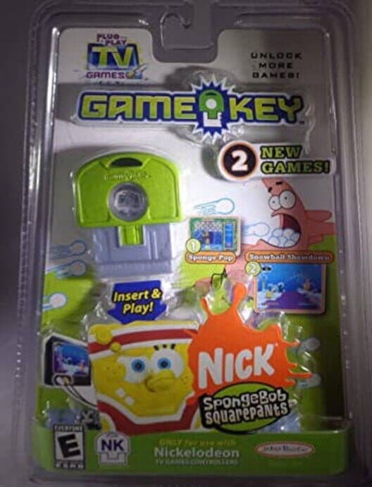 Обложка GameKey: Nick SpongeBob SquarePants - Sponge Pop / Snowball Showdown