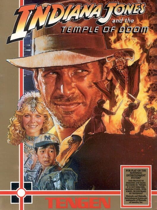 Обложка Indiana Jones and the Temple of Doom